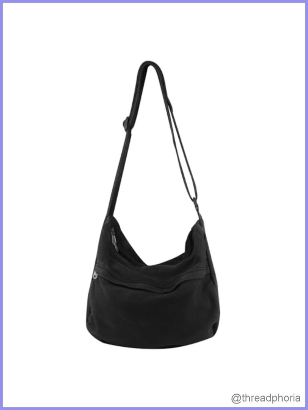 Canvas Hobo Crossbody Bag Messenger Shoulder Tote Handbag